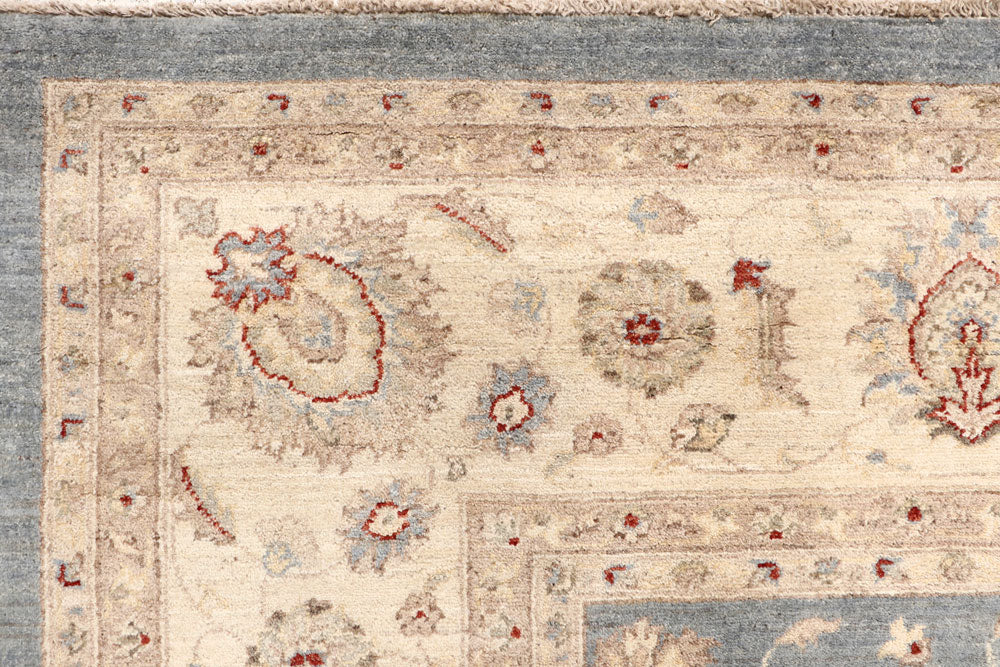 Light Slate Grey Ziegler 8' 10 x 11' 9 - No. 64921 - ALRUG Rug Store