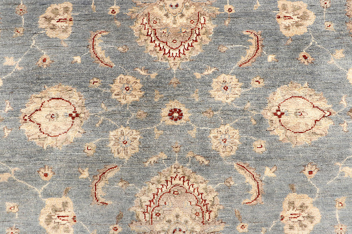 Light Slate Grey Ziegler 8' 10 x 11' 9 - No. 64921 - ALRUG Rug Store