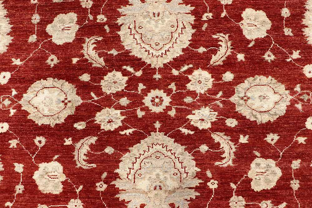 Dark Red Ziegler 9' 1 x 11' 8 - No. 64922 - ALRUG Rug Store