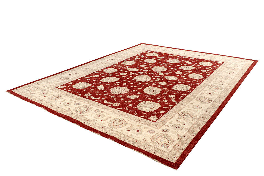Dark Red Ziegler 9' 1 x 11' 8 - No. 64922 - ALRUG Rug Store
