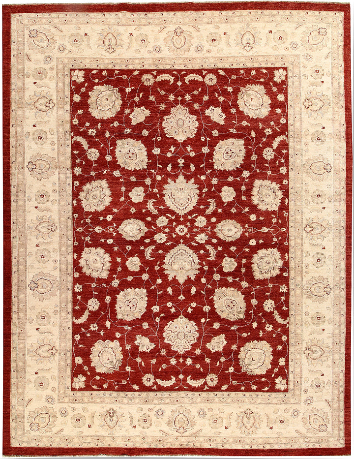 Dark Red Ziegler 9' 1 x 11' 8 - No. 64922 - ALRUG Rug Store