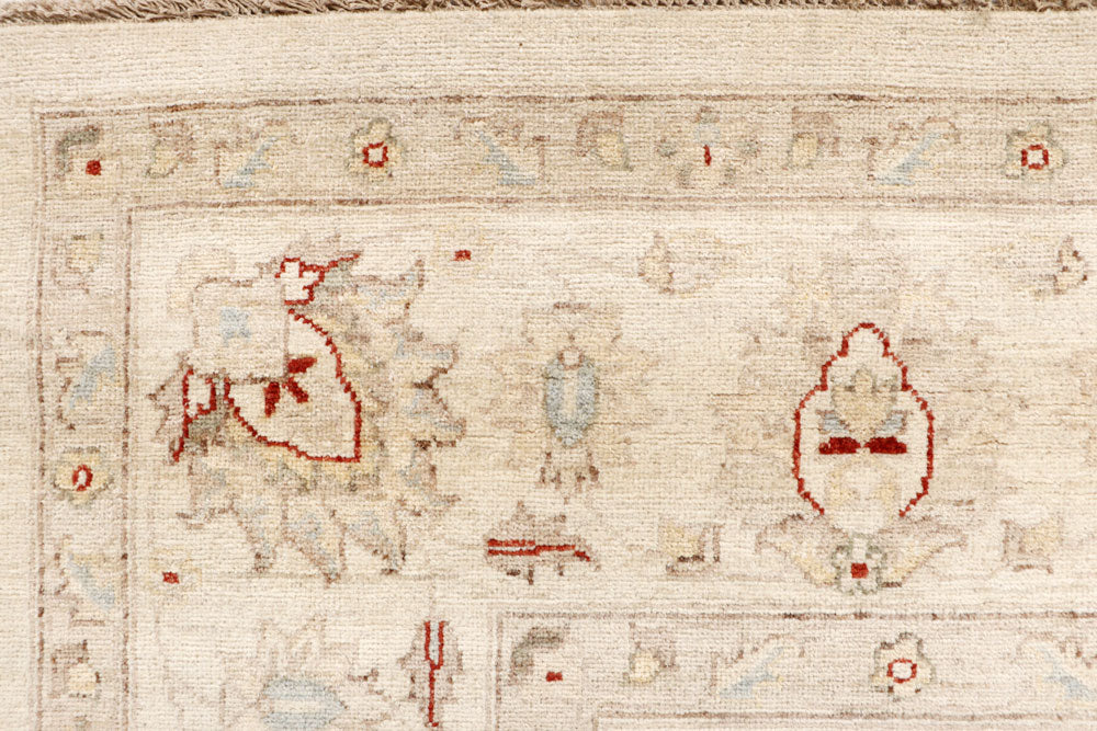 Blanched Almond Ziegler 8' 11 x 11' 8 - No. 64923 - ALRUG Rug Store