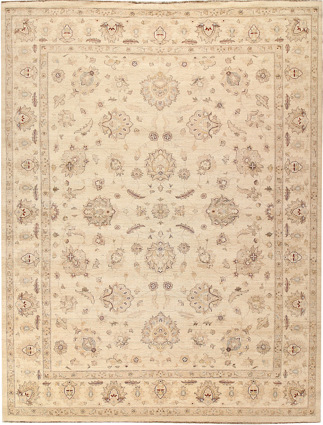 Blanched Almond Ziegler 8' 11 x 11' 8 - No. 64923 - ALRUG Rug Store