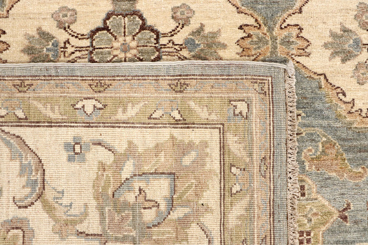 Blanched Almond Ziegler 8' 10 x 11' 9 - No. 64924 - ALRUG Rug Store