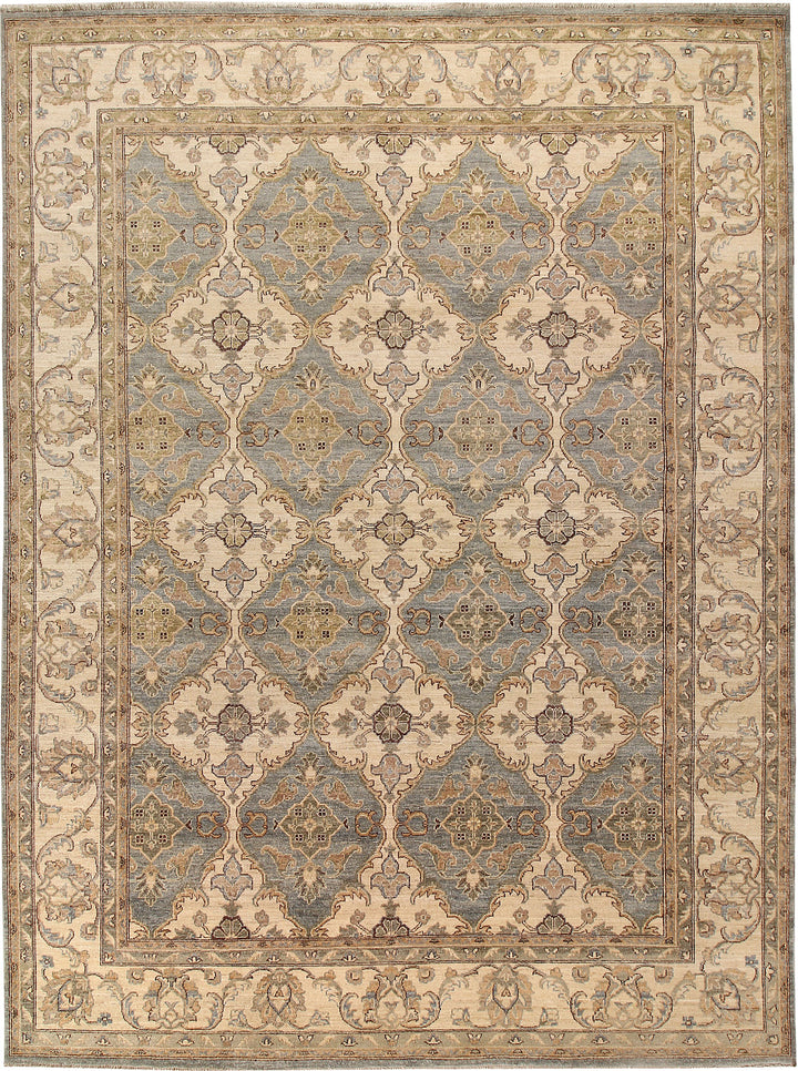 Blanched Almond Ziegler 8' 10 x 11' 9 - No. 64924 - ALRUG Rug Store