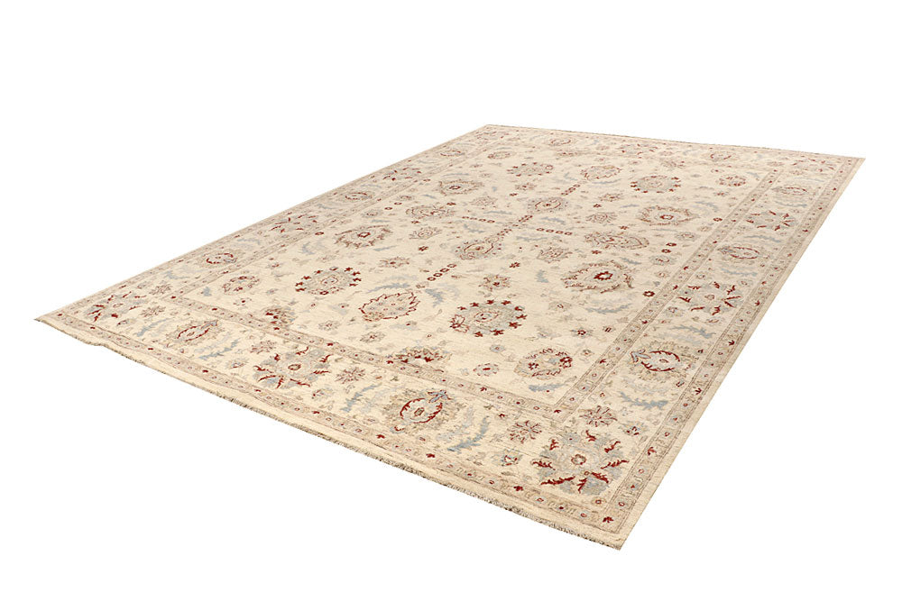 Blanched Almond Ziegler 8' 10 x 11' 10 - No. 64925 - ALRUG Rug Store