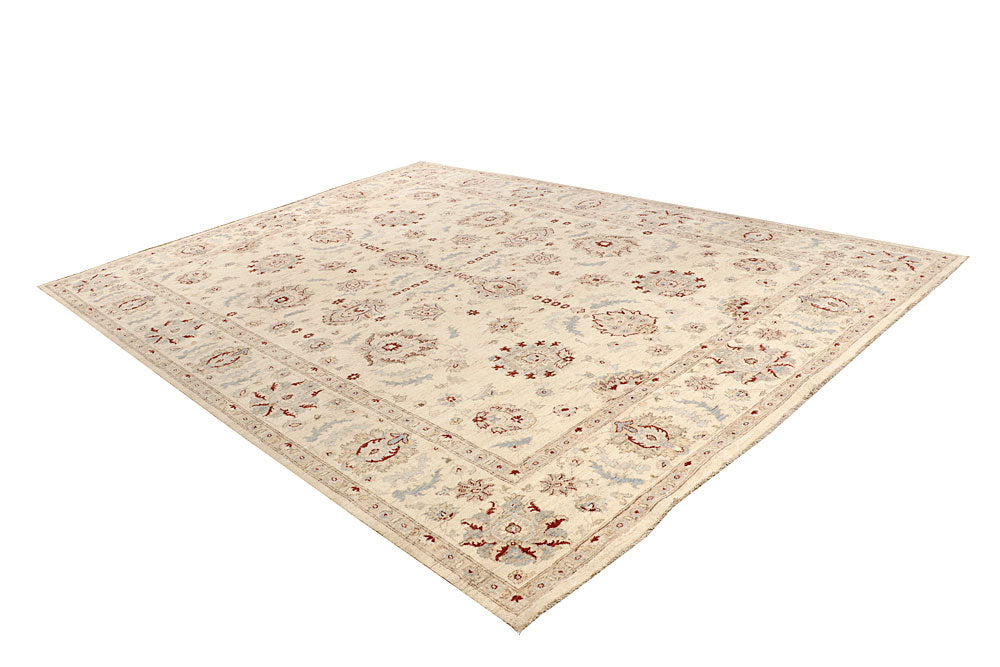 Blanched Almond Ziegler 8' 10 x 11' 10 - No. 64925 - ALRUG Rug Store