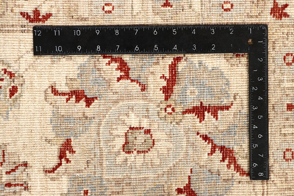 Blanched Almond Ziegler 8' 10 x 11' 10 - No. 64925 - ALRUG Rug Store