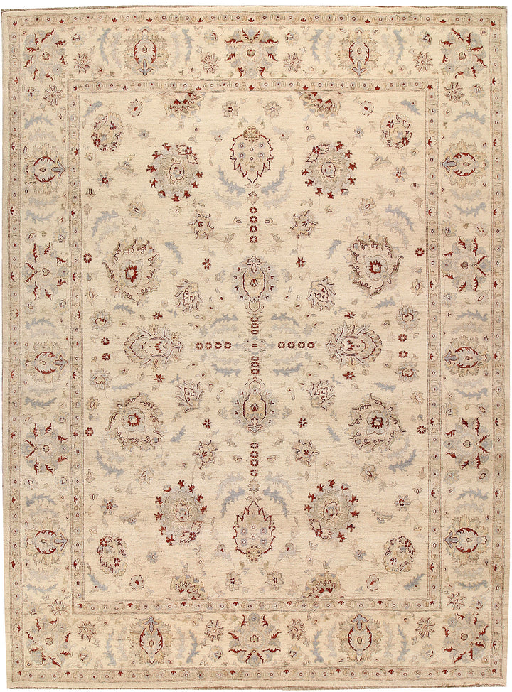 Blanched Almond Ziegler 8' 10 x 11' 10 - No. 64925 - ALRUG Rug Store