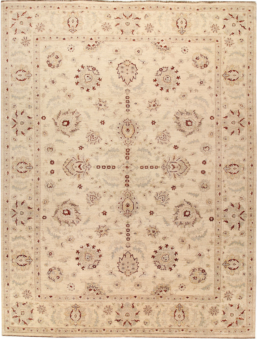 Blanched Almond Ziegler 8' 11 x 11' 8 - No. 64926 - ALRUG Rug Store