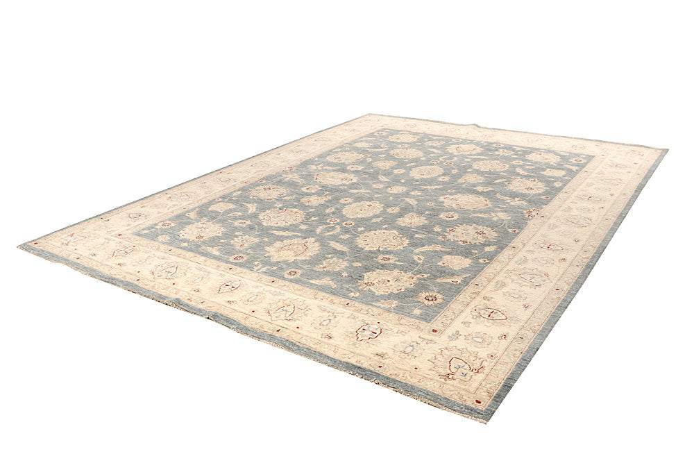 Dark Grey Ziegler 9' 1 x 11' 11 - No. 64928 - ALRUG Rug Store
