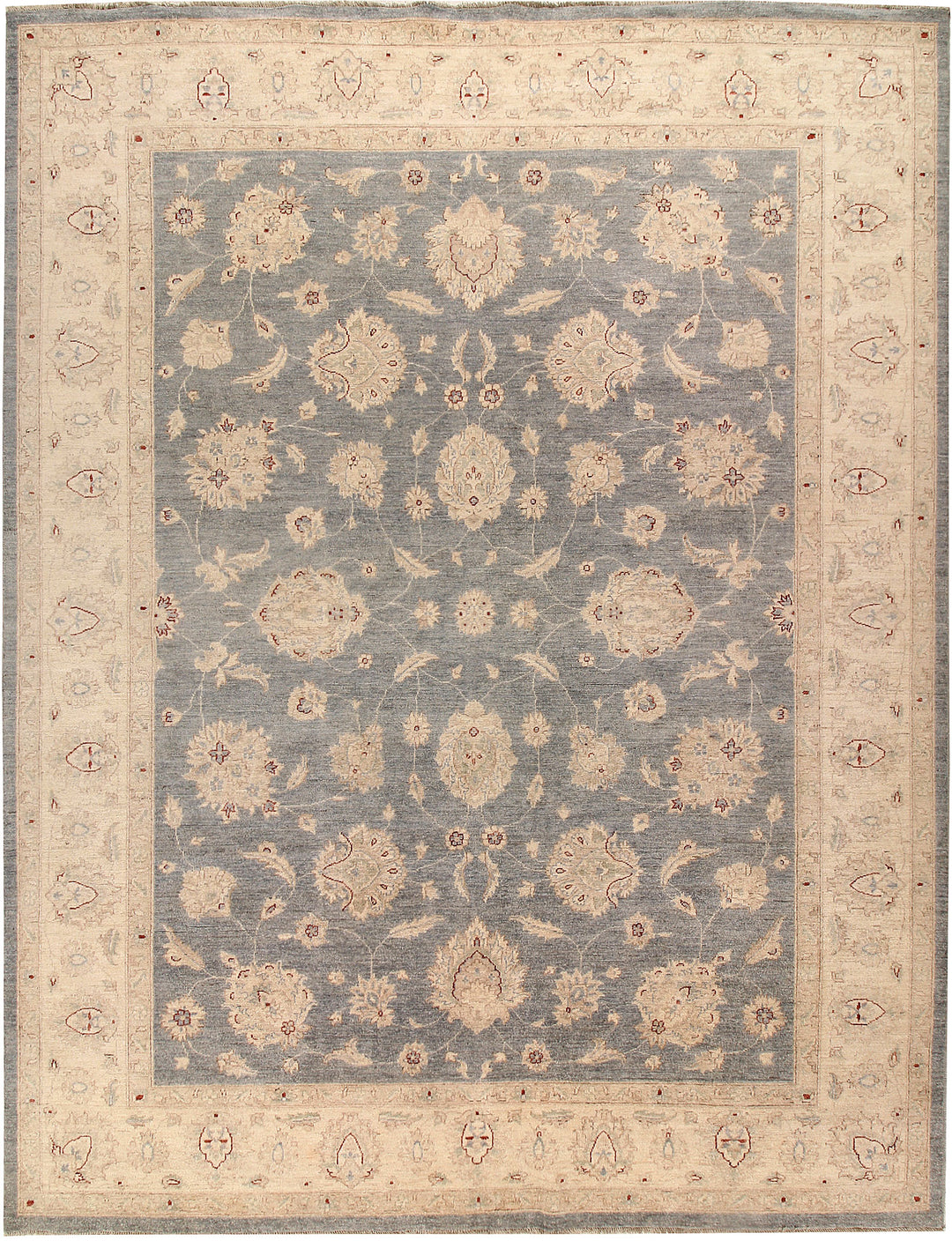 Dark Grey Ziegler 9' 1 x 11' 11 - No. 64928 - ALRUG Rug Store
