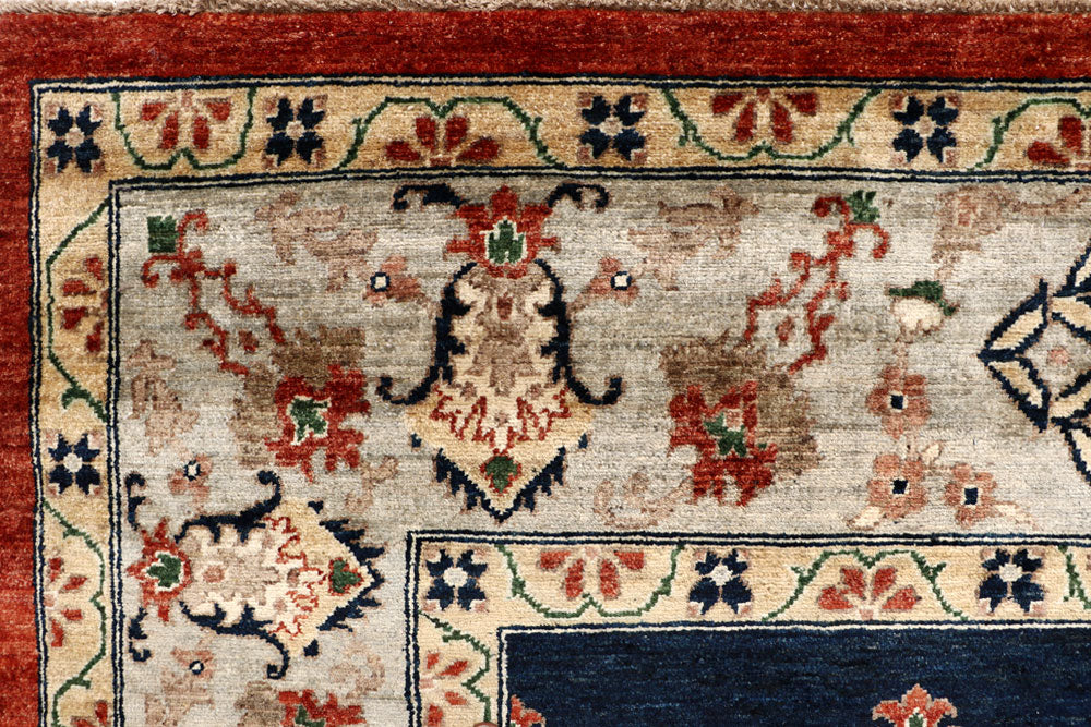 Multi Colored Ziegler 8' 11 x 11' 11 - No. 64930 - ALRUG Rug Store