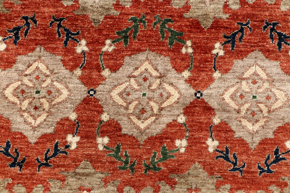 Multi Colored Ziegler 8' 11 x 11' 11 - No. 64930 - ALRUG Rug Store