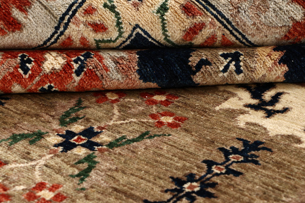 Multi Colored Ziegler 8' 11 x 11' 11 - No. 64930 - ALRUG Rug Store