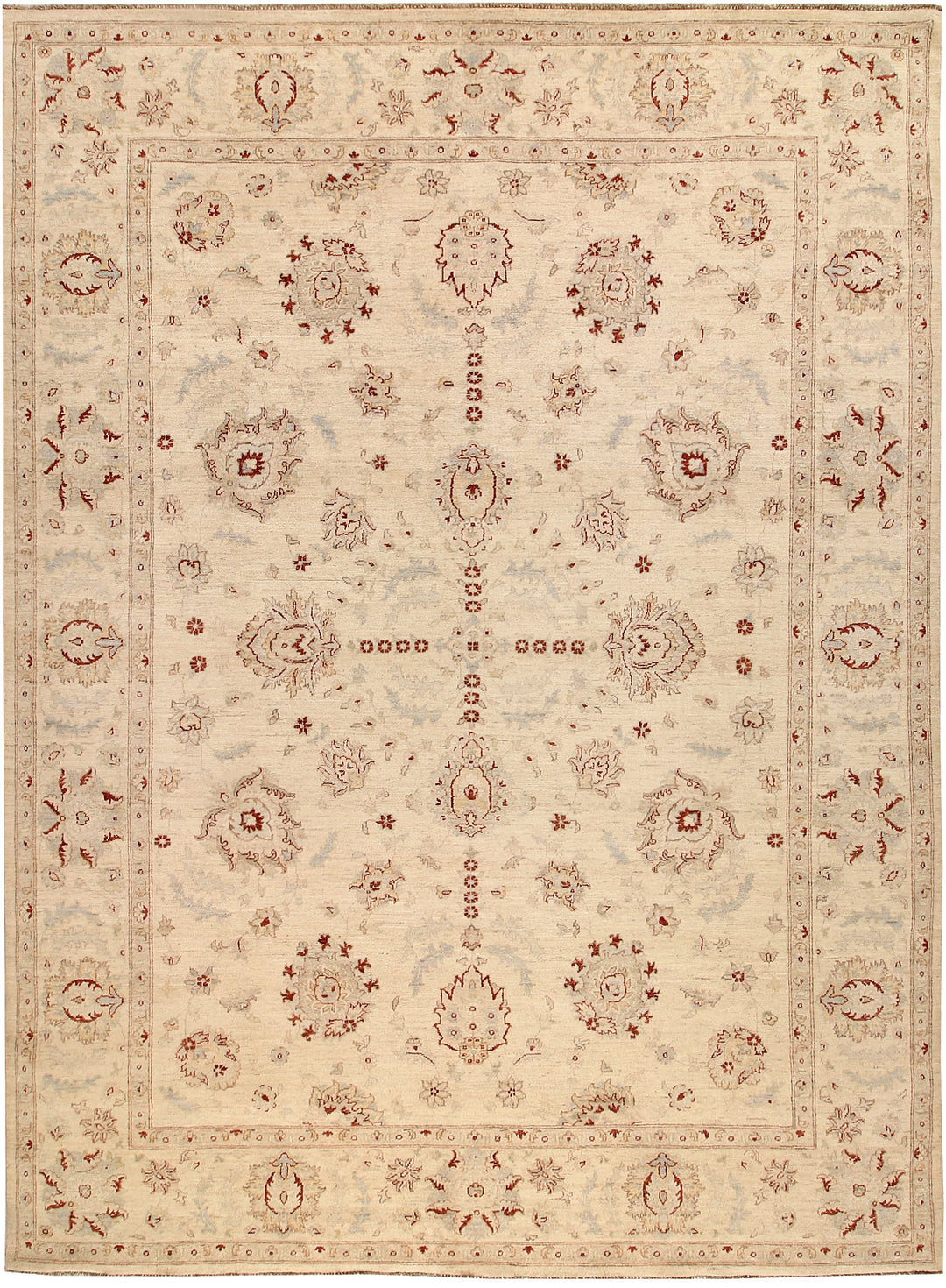 Blanched Almond Ziegler 8' 9 x 12' - No. 64931 - ALRUG Rug Store