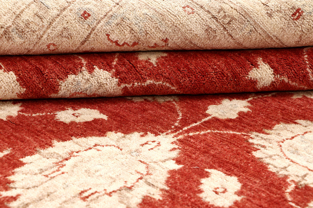 Firebrick Ziegler 9' 1 x 11' 11 - No. 64932 - ALRUG Rug Store