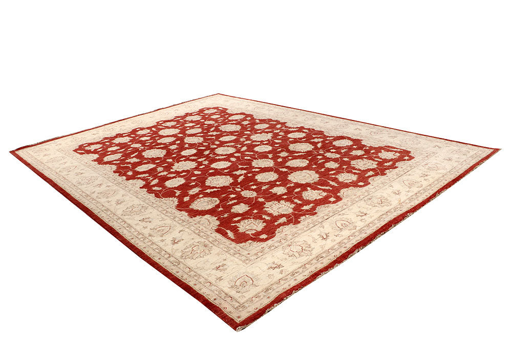 Firebrick Ziegler 9' 1 x 11' 11 - No. 64932 - ALRUG Rug Store