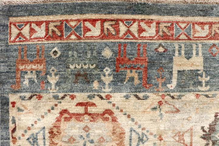 Multi Colored Ziegler 8' 10 x 11' 8 - No. 64933 - ALRUG Rug Store