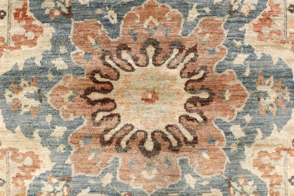 Multi Colored Ziegler 8' 10 x 11' 8 - No. 64933 - ALRUG Rug Store