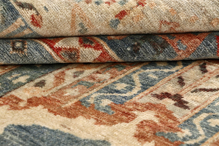 Multi Colored Ziegler 8' 10 x 11' 8 - No. 64933 - ALRUG Rug Store