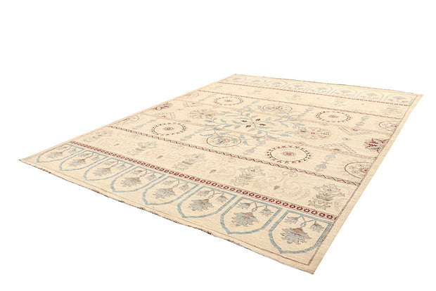 Blanched Almond Oushak 9' x 11' 9 - No. 64934 - ALRUG Rug Store