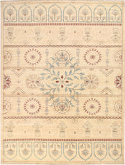 Blanched Almond Oushak 9' x 11' 9 - No. 64934 - ALRUG Rug Store