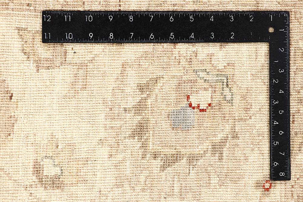 Dark Olive Green Ziegler 8' 9 x 11' 7 - No. 64935 - ALRUG Rug Store