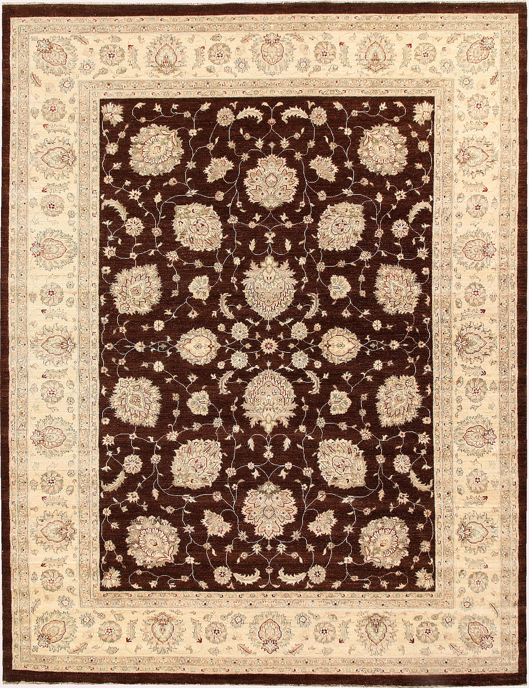 Maroon Ziegler 8' 9 x 11' 9 - No. 64936 - ALRUG Rug Store