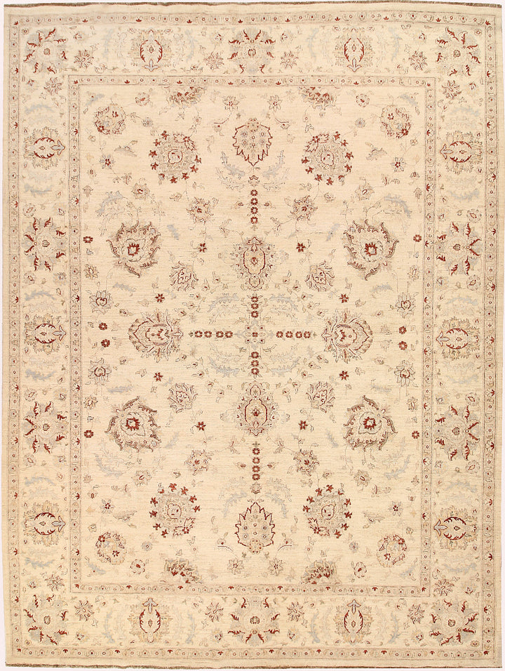 Blanched Almond Ziegler 8' 10 x 11' 8 - No. 64937 - ALRUG Rug Store
