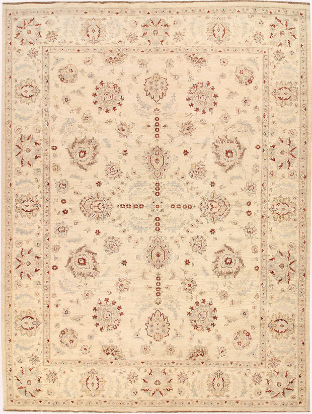 Blanched Almond Ziegler 8' 10 x 11' 8 - No. 64937 - ALRUG Rug Store