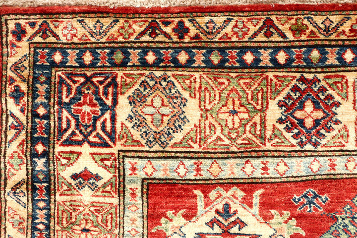Red Kazak 4' 10 x 7' 1 - No. 64940 - ALRUG Rug Store