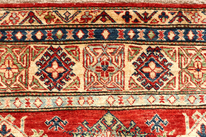 Red Kazak 4' 10 x 7' 1 - No. 64940 - ALRUG Rug Store