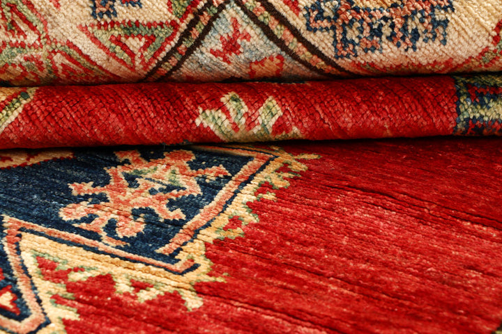 Red Kazak 4' 10 x 7' 1 - No. 64940 - ALRUG Rug Store