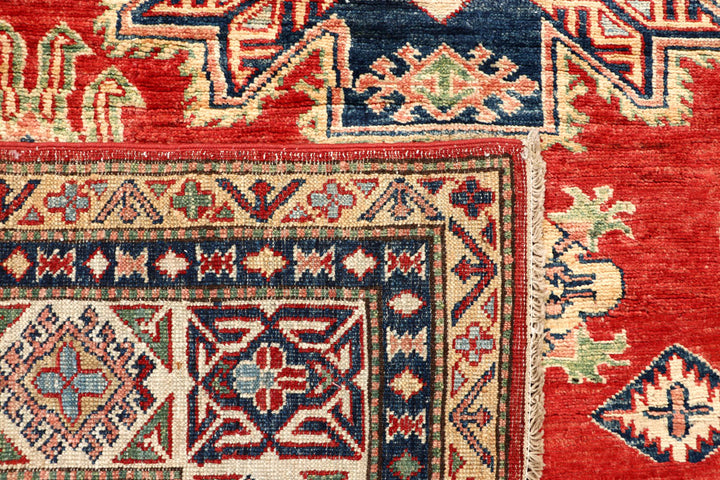 Red Kazak 4' 10 x 7' 1 - No. 64940 - ALRUG Rug Store