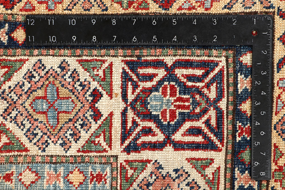 Red Kazak 4' 10 x 7' 1 - No. 64940 - ALRUG Rug Store