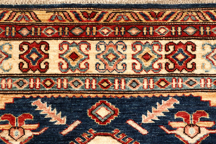 Dark Blue Kazak 4' 11 x 6' 6 - No. 64942 - ALRUG Rug Store
