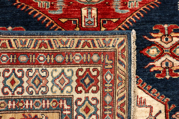 Dark Blue Kazak 4' 11 x 6' 6 - No. 64942 - ALRUG Rug Store