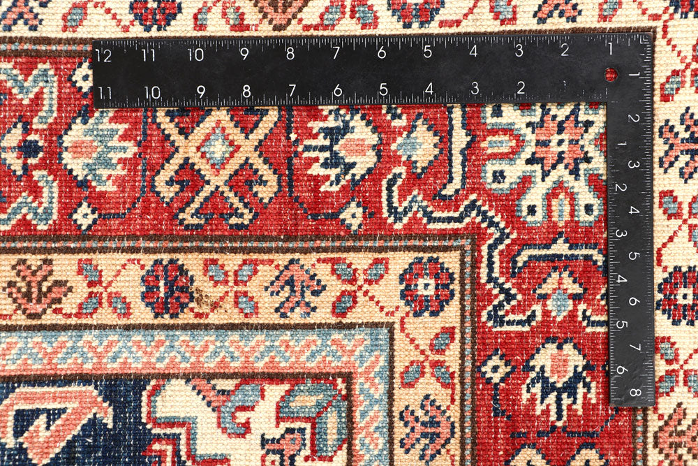 Dark Blue Kazak 4' 10 x 7' - No. 64943 - ALRUG Rug Store