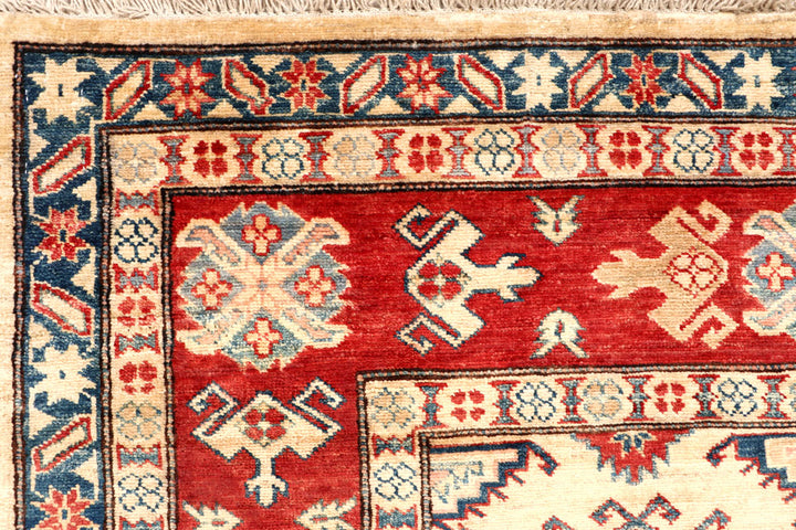 Blanched Almond Kazak 4' 10 x 6' 7 - No. 64944 - ALRUG Rug Store