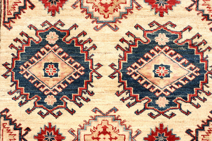Blanched Almond Kazak 4' 10 x 6' 7 - No. 64944 - ALRUG Rug Store