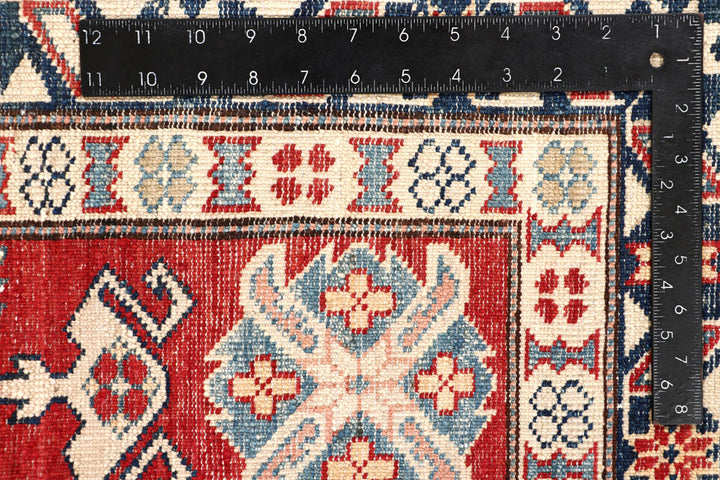 Blanched Almond Kazak 4' 10 x 6' 7 - No. 64944 - ALRUG Rug Store