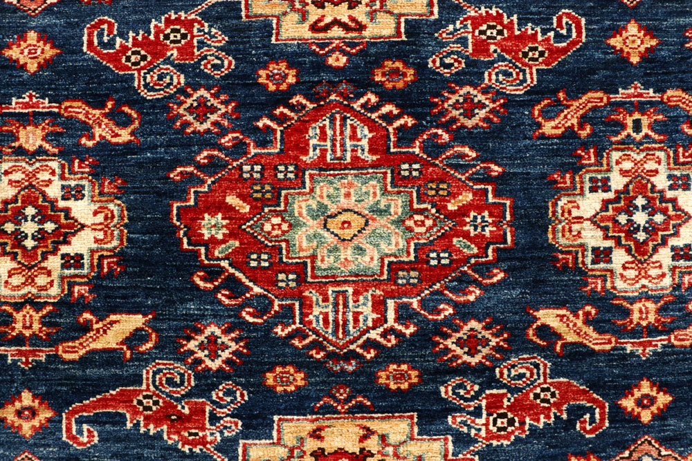 Dark Blue Kazak 5' x 6' 8 - No. 64945 - ALRUG Rug Store