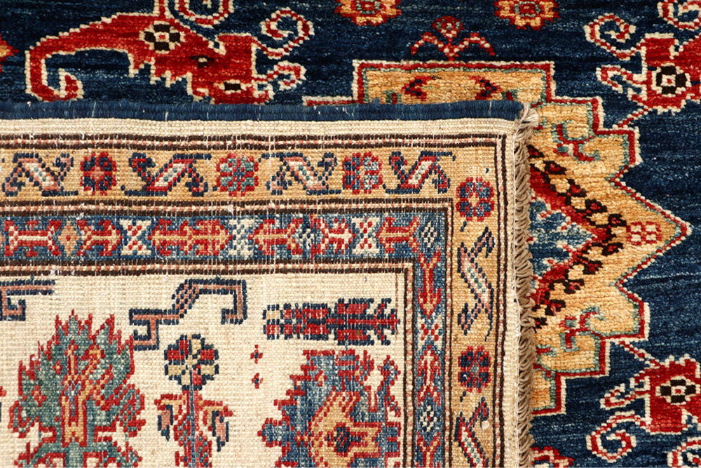 Dark Blue Kazak 5' x 6' 8 - No. 64945 - ALRUG Rug Store