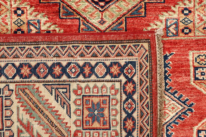 Orange Red Kazak 4' 8 x 6' 9 - No. 64946 - ALRUG Rug Store