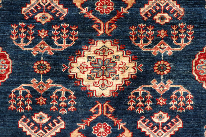 Dark Blue Kazak 5' 1 x 6' 11 - No. 64947 - ALRUG Rug Store