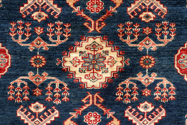 Dark Blue Kazak 5'  1" x 6'  11" - No. QA61357