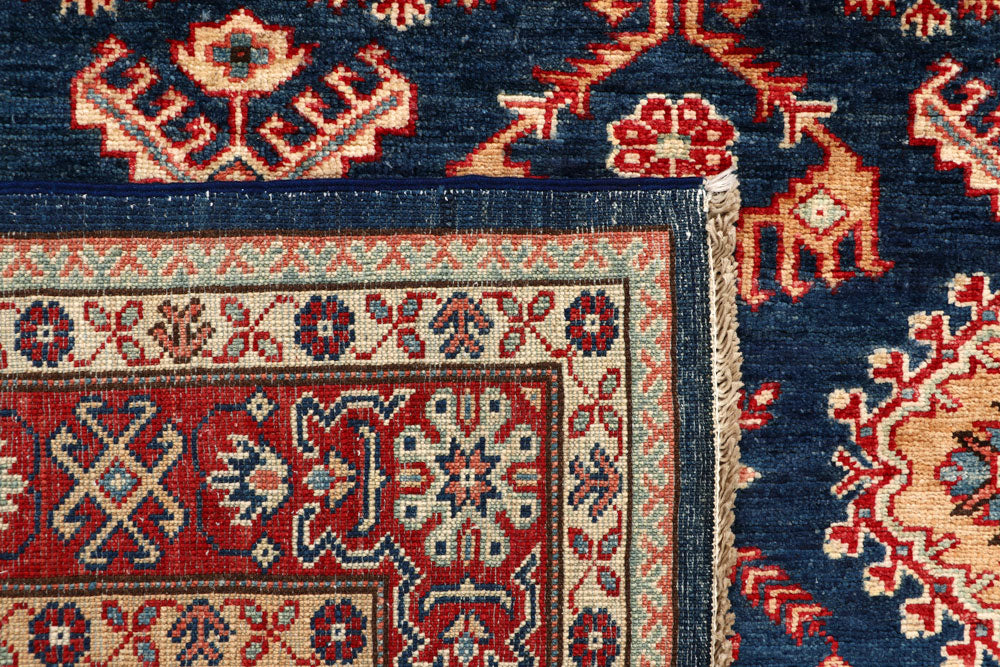 Dark Blue Kazak 5' 1 x 6' 11 - No. 64947 - ALRUG Rug Store