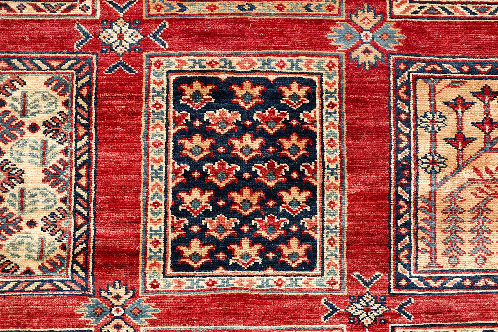 Firebrick Kazak 5' 4 x 8' 1 - No. 64949 - ALRUG Rug Store