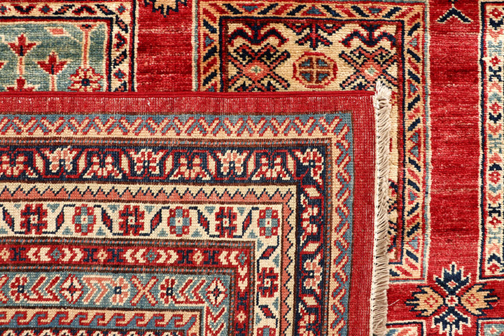 Firebrick Kazak 5' 4 x 8' 1 - No. 64949 - ALRUG Rug Store
